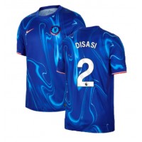 Camisa de time de futebol Chelsea Axel Disasi #2 Replicas 1º Equipamento 2024-25 Manga Curta